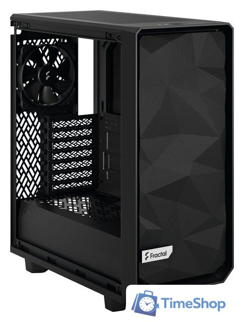 Корпус Fractal Design Meshify 2 Compact Lite Black TG Light Tint FD-C-MEL2C-03 - Изображение №5 — Интернет-магазин Time-Shop