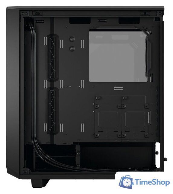 Корпус Fractal Design Meshify 2 Compact Lite Black TG Light Tint FD-C-MEL2C-03 - Изображение №7 — Интернет-магазин Time-Shop