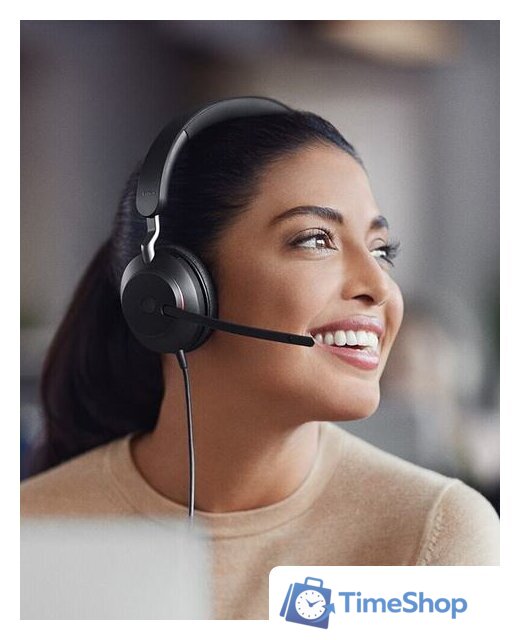 Офисная гарнитура Jabra Evolve2 40 MS Mono USB-С - Изображение №4 — Интернет-магазин Time-Shop