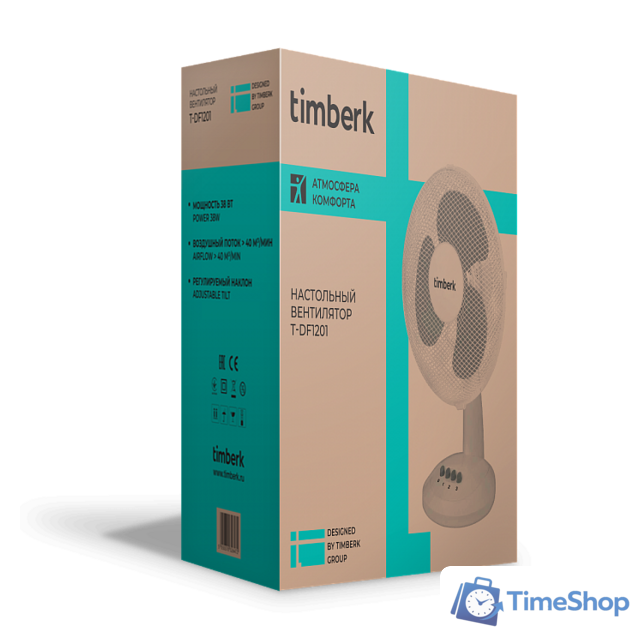 Вентилятор Timberk T-DF1201 - Изображение №2 — Интернет-магазин Time-Shop
