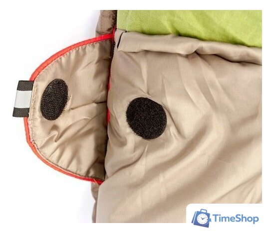 Спальный мешок AlexikA Summer Plus (оливковый, молния справа) - Изображение №7 — Интернет-магазин Time-Shop