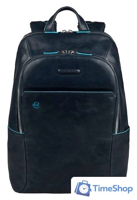 Городской рюкзак Piquadro Black Square CA3214B2/BLU2 (синий) - Изображение №1 — Интернет-магазин Time-Shop