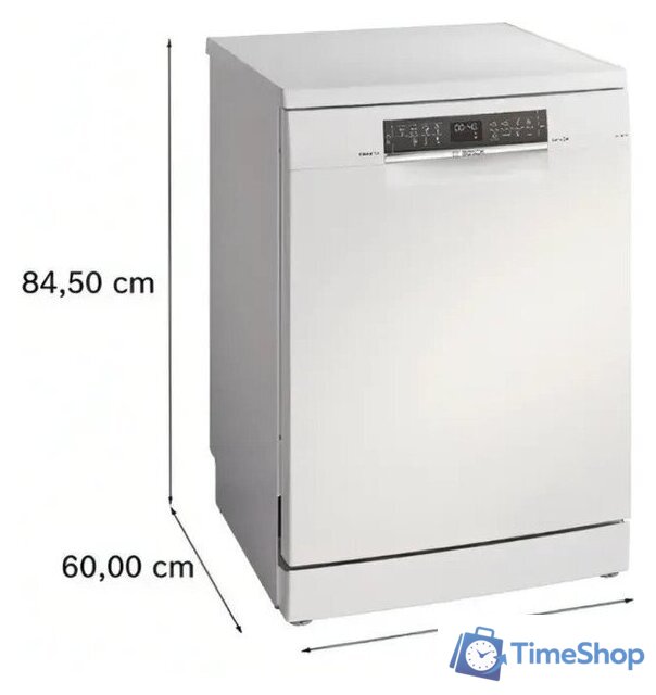 Отдельностоящая посудомоечная машина Bosch SMS6EMW65Q - Изображение №2 — Интернет-магазин Time-Shop