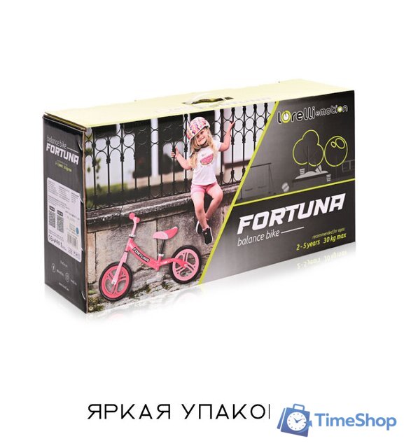 Беговел Lorelli Fortuna (голубой) - Изображение №9 — Интернет-магазин Time-Shop