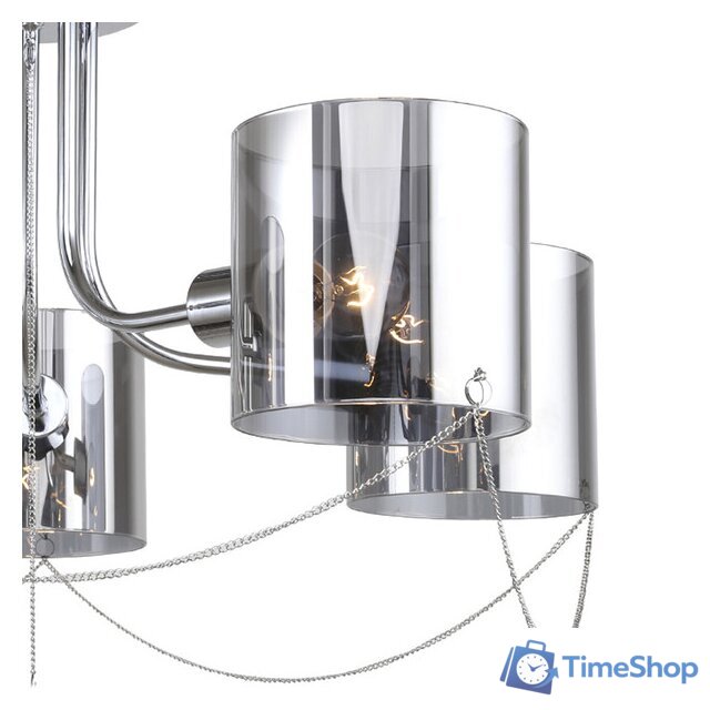 Люстра средней высоты Escada Intense 683/5P E14*40W Chrome - Изображение №3 — Интернет-магазин Time-Shop