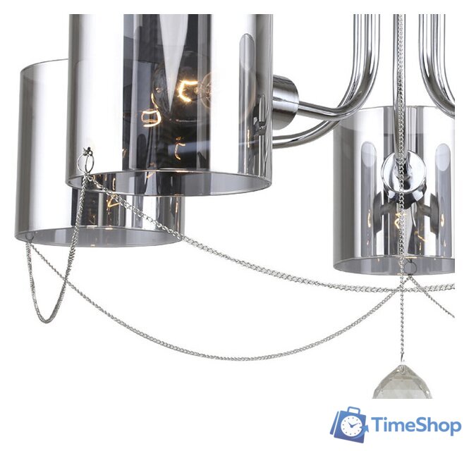 Люстра средней высоты Escada Intense 683/5P E14*40W Chrome - Изображение №4 — Интернет-магазин Time-Shop