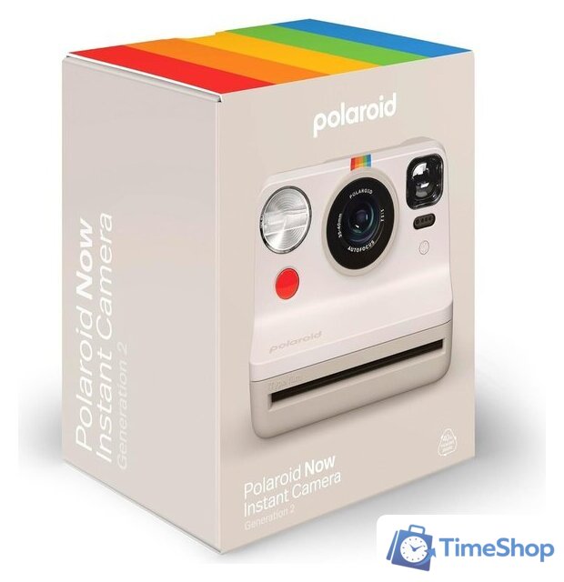 Фотоаппарат Polaroid Now Instant Camera Generation 2 (бежевый) - Изображение №6 — Интернет-магазин Time-Shop