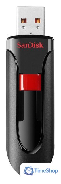 USB Flash SanDisk Cruzer Glide 256GB (черный) [SDCZ600-256G-G35] - Изображение №2 — Интернет-магазин Time-Shop