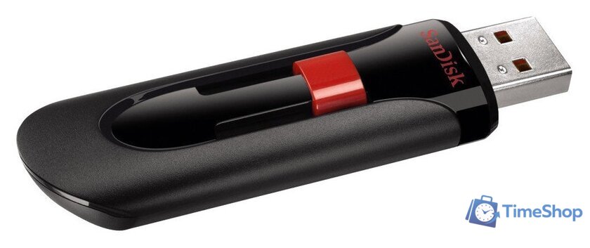 USB Flash SanDisk Cruzer Glide 256GB (черный) [SDCZ600-256G-G35] - Изображение №4 — Интернет-магазин Time-Shop