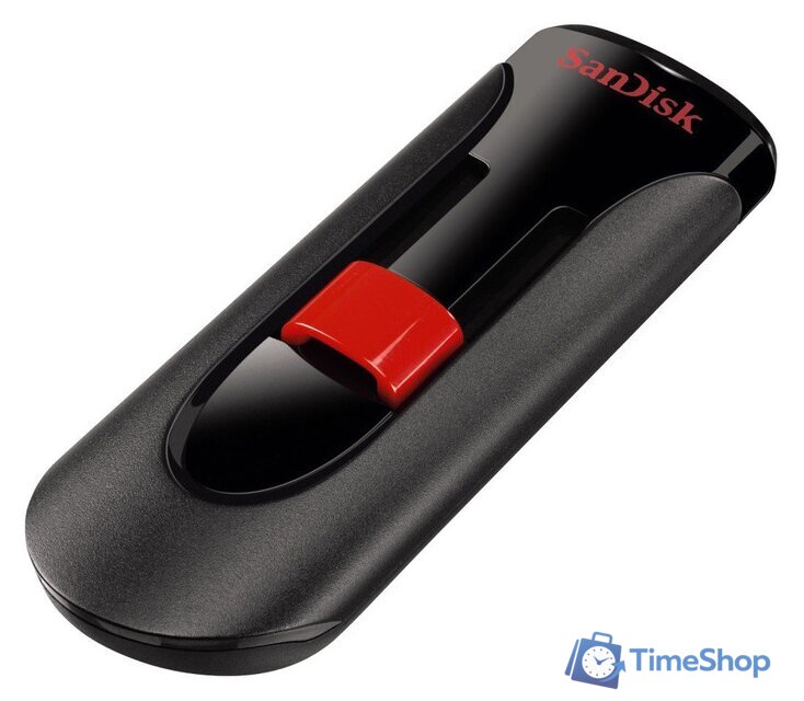 USB Flash SanDisk Cruzer Glide 256GB (черный) [SDCZ600-256G-G35] - Изображение №3 — Интернет-магазин Time-Shop