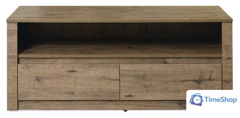 Тумба Рэйгрупп Bromo ТК-09 2Y 130x54x51 ТВ-08 VL (дуб веллингтон) - Изображение №5 — Интернет-магазин Time-Shop