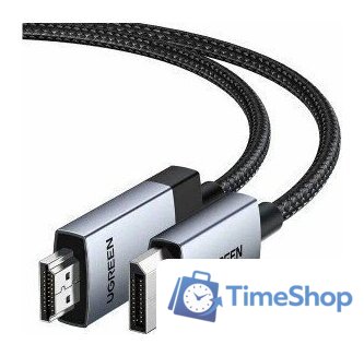 Кабель Ugreen DP119 DisplayPort - HDMI 25491 (3 м, черный) - Изображение №1 — Интернет-магазин Time-Shop