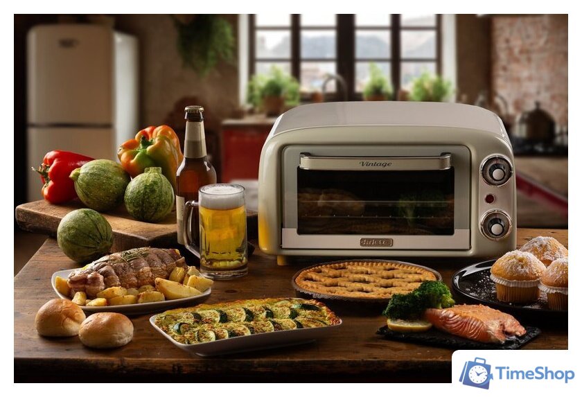 Мини-печь Ariete 3919/03 Vintage - Изображение №8 — Интернет-магазин Time-Shop