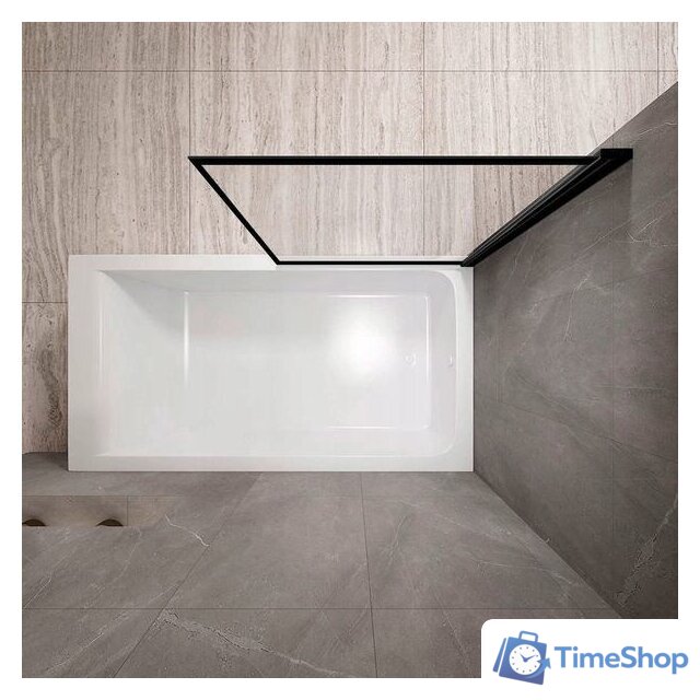 Стеклянная шторка для ванны Rea Lagos 80 - Изображение №5 — Интернет-магазин Time-Shop