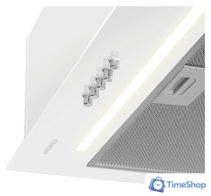 Кухонная вытяжка MAUNFELD Crosby Hardy 1000Push (белый) - Изображение №6 — Интернет-магазин Time-Shop