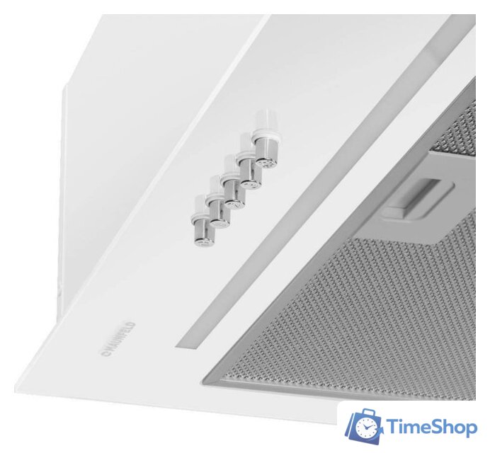 Кухонная вытяжка MAUNFELD Crosby Hardy 1000Push (белый) - Изображение №5 — Интернет-магазин Time-Shop