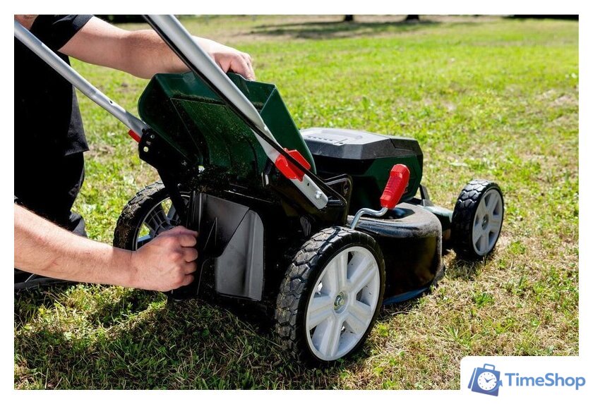 Газонокосилка Metabo RM 36-18 LTX BL 46 601606850 (без АКБ) - Изображение №8 — Интернет-магазин Time-Shop