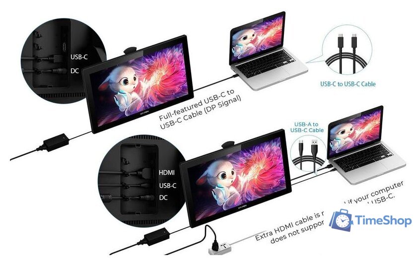 Графический монитор XP-Pen Artist 22 (2-е поколение) - Изображение №2 — Интернет-магазин Time-Shop