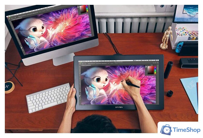Графический монитор XP-Pen Artist 22 (2-е поколение) - Изображение №7 — Интернет-магазин Time-Shop