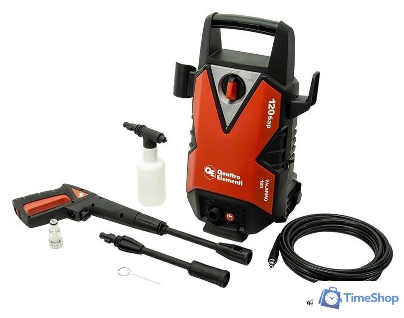 Мойка высокого давления Quattro Elementi Palermo 120 - Изображение №1 — Интернет-магазин Time-Shop