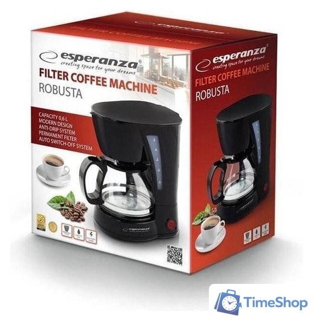 Капельная кофеварка Esperanza EKC006 - Изображение №2 — Интернет-магазин Time-Shop