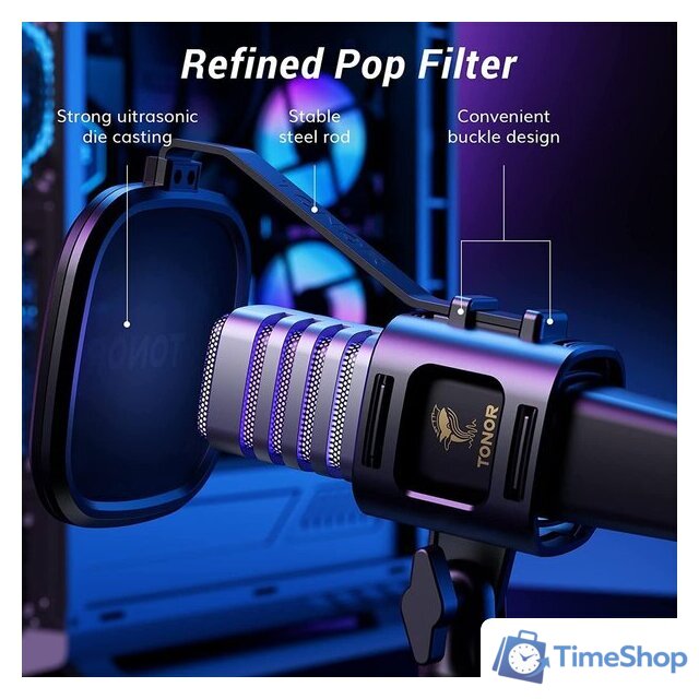 Проводной микрофон Tonor TC30S+ - Изображение №6 — Интернет-магазин Time-Shop