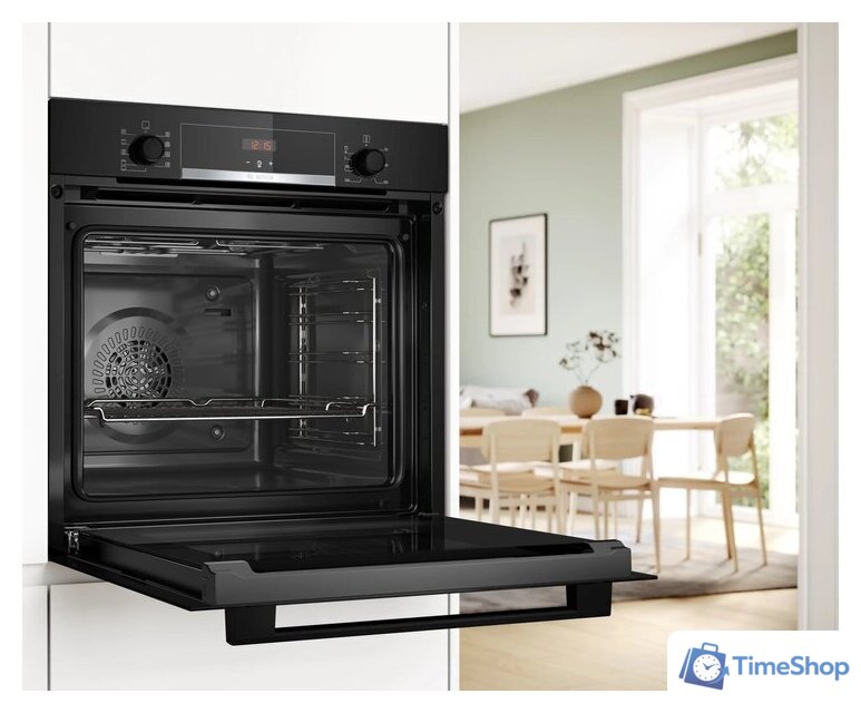 Электрический духовой шкаф Bosch Serie 4 HBA514BB3 - Изображение №6 — Интернет-магазин Time-Shop