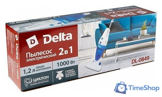 Пылесос Delta Lux DL-0849 - Изображение №6 — Интернет-магазин Time-Shop