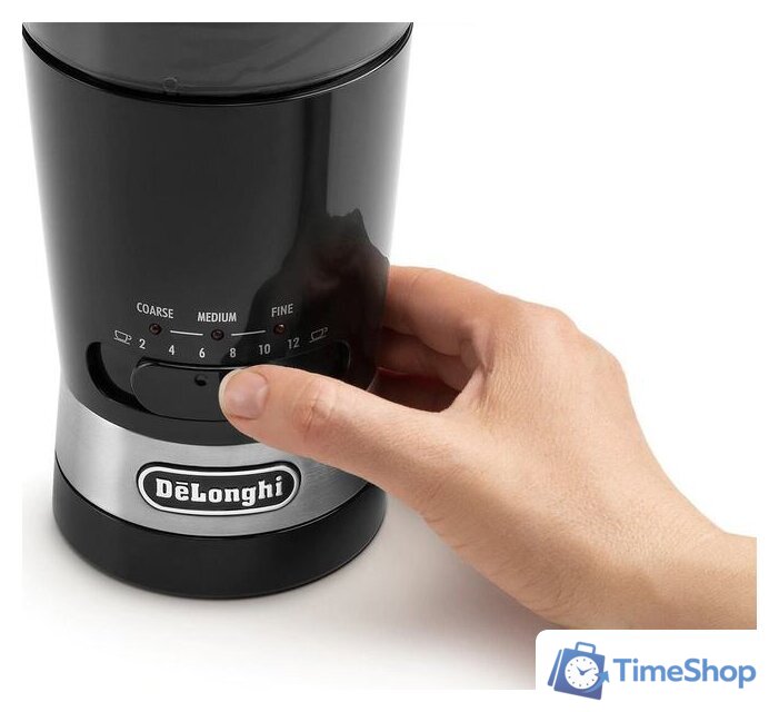 Электрическая кофемолка DeLonghi KG 210 - Изображение №3 — Интернет-магазин Time-Shop