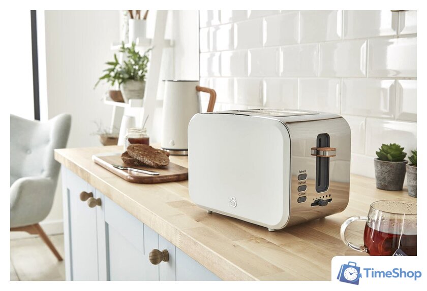 Тостер Swan ST14610WHTN - Изображение №4 — Интернет-магазин Time-Shop