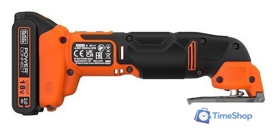 Реноватор Black & Decker BDCOS18D1K-QW (с 1-им АКБ, кейс) - Изображение №4 — Интернет-магазин Time-Shop