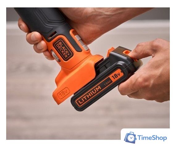 Реноватор Black & Decker BDCOS18D1K-QW (с 1-им АКБ, кейс) - Изображение №16 — Интернет-магазин Time-Shop