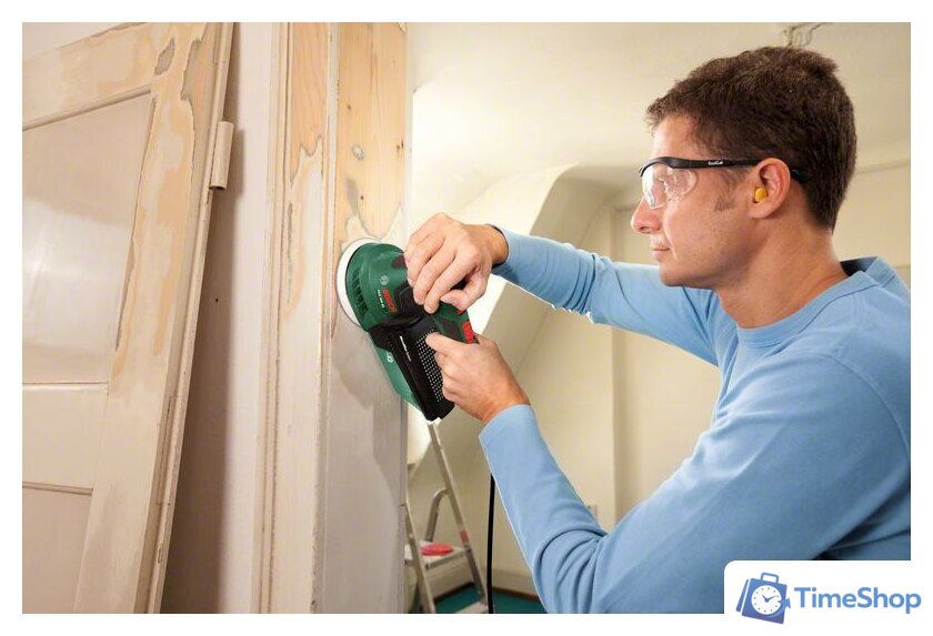 Эксцентриковая шлифмашина Bosch PEX 300 AE (06033A3020) - Изображение №8 — Интернет-магазин Time-Shop