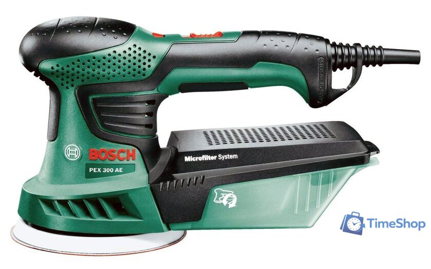 Эксцентриковая шлифмашина Bosch PEX 300 AE (06033A3020) - Изображение №2 — Интернет-магазин Time-Shop