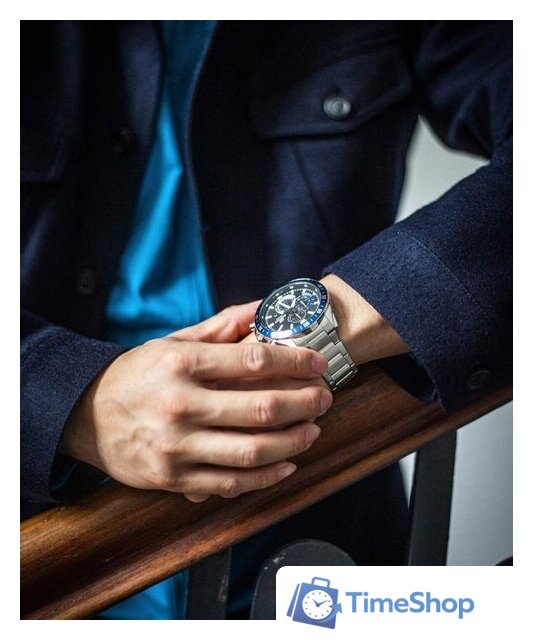 Наручные часы Casio Edifice EFV-620D-1A2 - Изображение №6 — Интернет-магазин Time-Shop