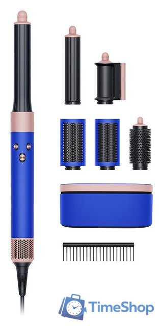 Фен-стайлер Dyson Airwrap Complete Long HS05 (с переходником на евровилку, синие румяна) - Изображение №1 — Интернет-магазин Time-Shop