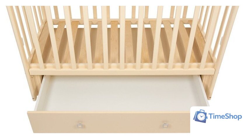 Классическая детская кроватка Фея 328 (бежевый) - Изображение №4 — Интернет-магазин Time-Shop