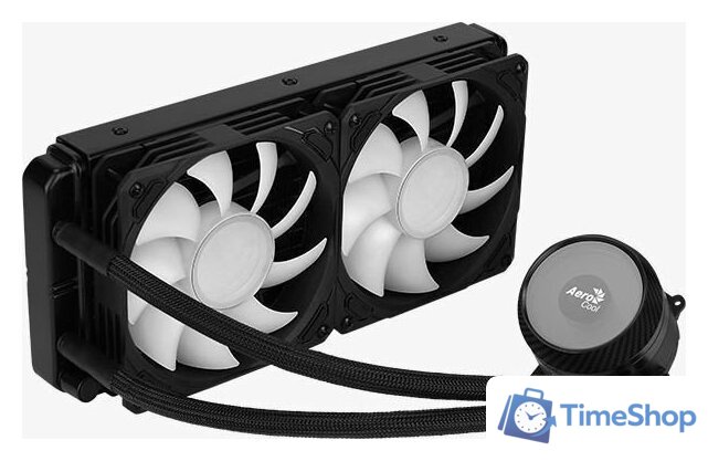 Система жидкостного охлаждения для процессора AeroCool Mirage L240 (черный) - Изображение №3 — Интернет-магазин Time-Shop
