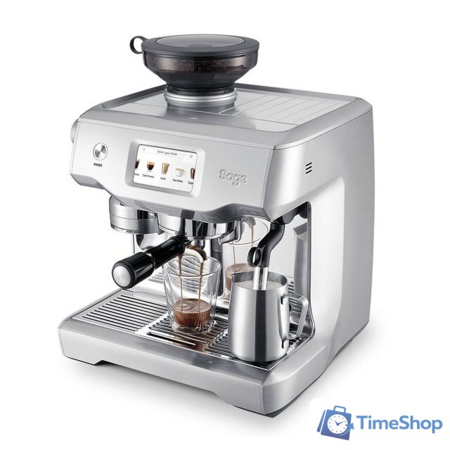 Рожковая кофеварка Sage the Oracle Touch SES990NRE - Изображение №4 — Интернет-магазин Time-Shop