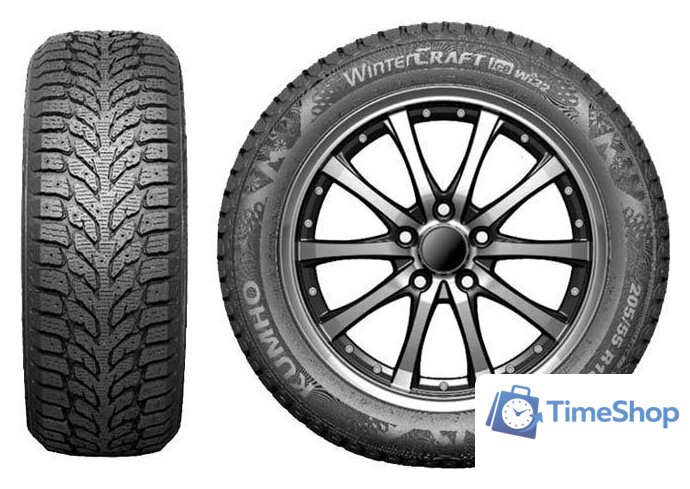 Зимние шины Kumho WinterCraft ice Wi32 255/50R20 109T (шипы) - Изображение №2 — Интернет-магазин Time-Shop