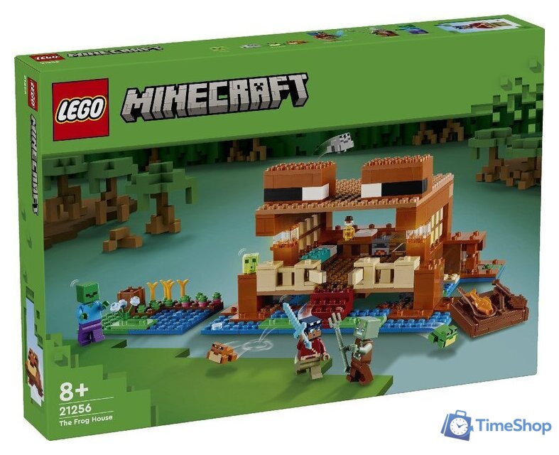Конструктор LEGO Minecraft 21256 Лягушачий дом - Изображение №1 — Интернет-магазин Time-Shop