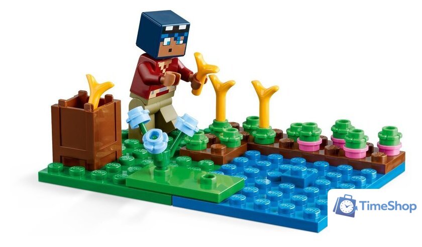 Конструктор LEGO Minecraft 21256 Лягушачий дом - Изображение №7 — Интернет-магазин Time-Shop
