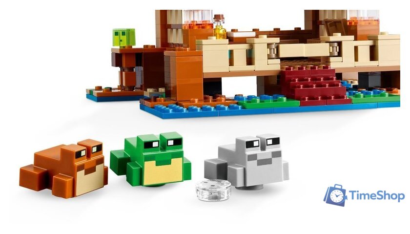 Конструктор LEGO Minecraft 21256 Лягушачий дом - Изображение №6 — Интернет-магазин Time-Shop
