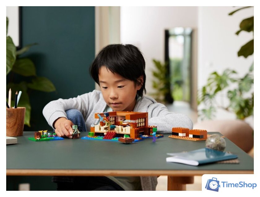 Конструктор LEGO Minecraft 21256 Лягушачий дом - Изображение №11 — Интернет-магазин Time-Shop