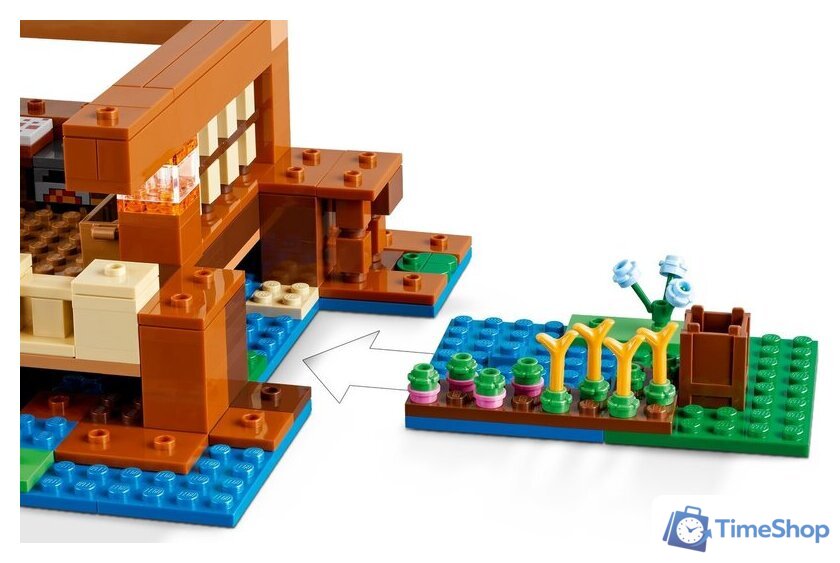 Конструктор LEGO Minecraft 21256 Лягушачий дом - Изображение №8 — Интернет-магазин Time-Shop