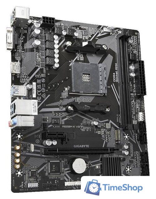 Материнская плата Gigabyte A520M K V2 (rev. 1.0) - Изображение №2 — Интернет-магазин Time-Shop