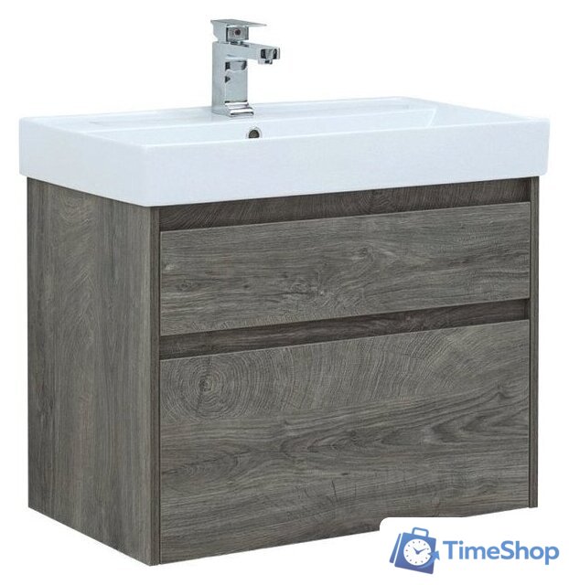  Aquanet Тумба под умывальник Nova Lite 75 242273 (с 2 ящиками) - Изображение №1 — Интернет-магазин Time-Shop