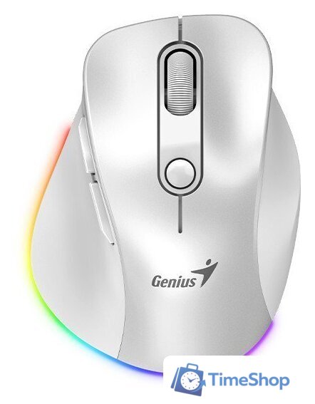 Мышь Genius Ergo 9000S Pro (белый) - Изображение №1 — Интернет-магазин Time-Shop
