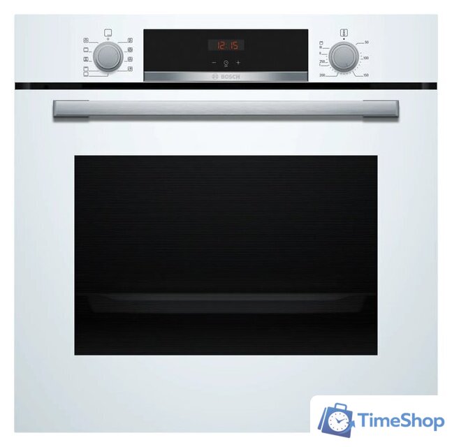 Электрический духовой шкаф Bosch Serie 4 HBA534BW3 - Изображение №1 — Интернет-магазин Time-Shop