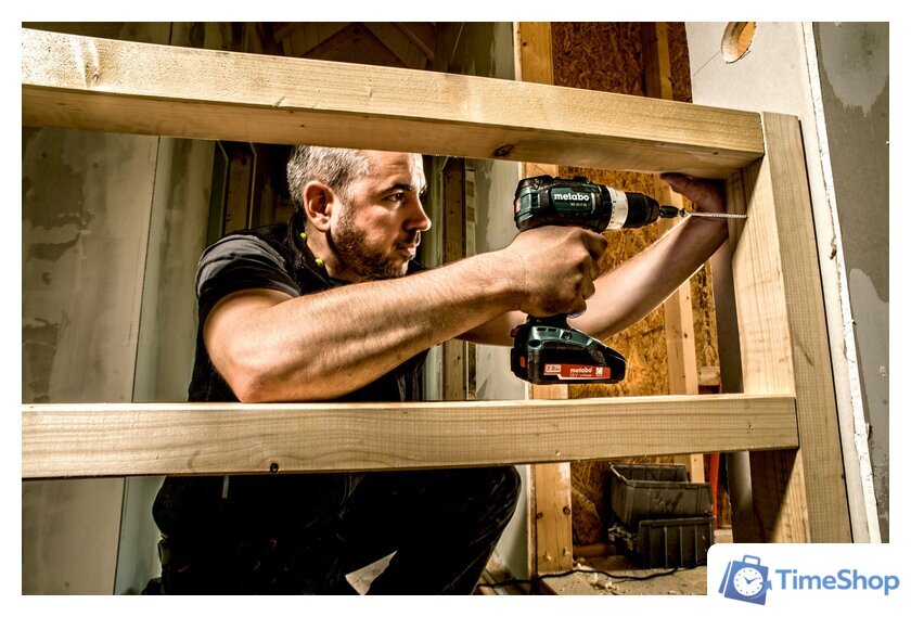 Дрель-шуруповерт Metabo BS 18 LT BL (без АКБ, с кейсом) - Изображение №2 — Интернет-магазин Time-Shop